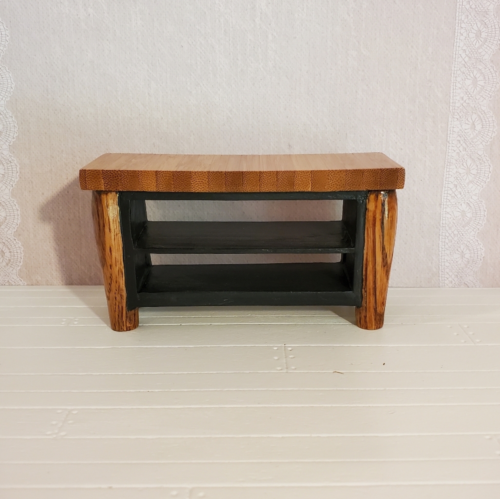 Artisan OOAK Dollhouse Miniature Bar